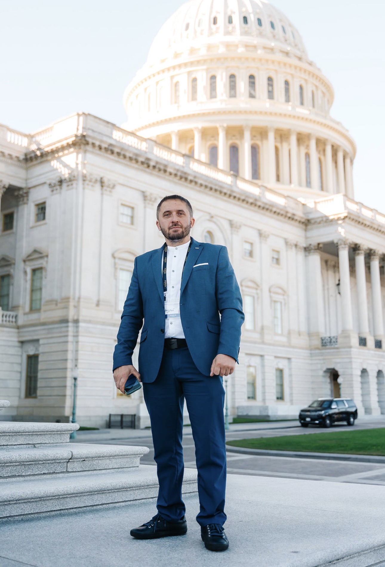 Andriy at US Capitol